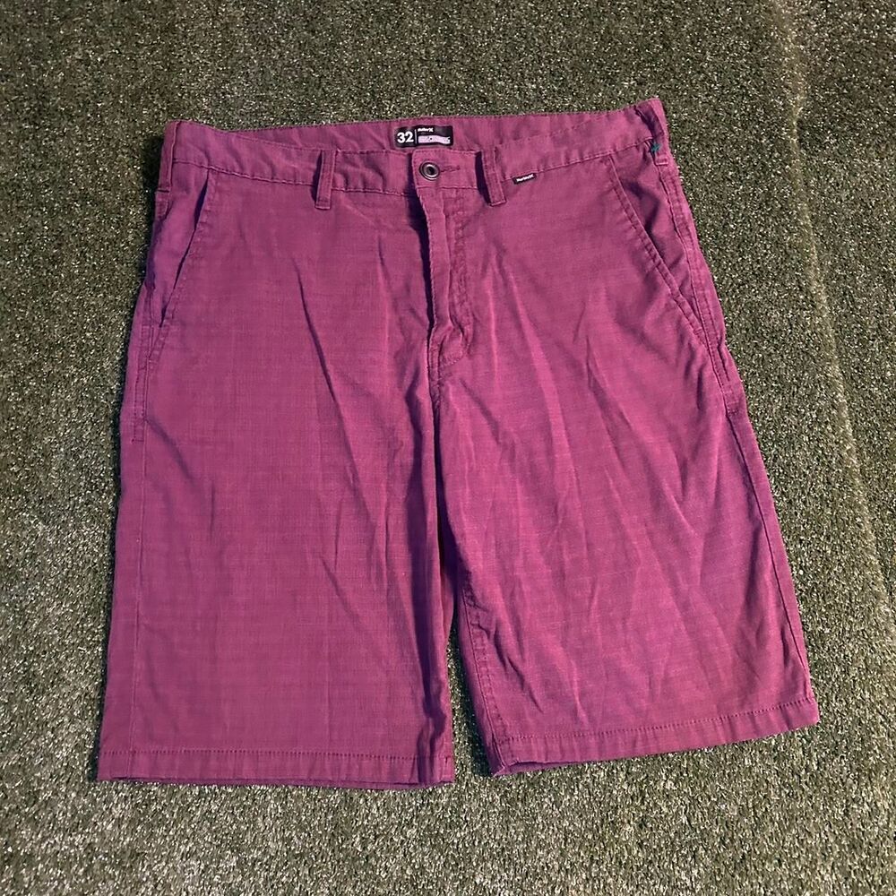 Hurley Men's Purple and Pink Shorts